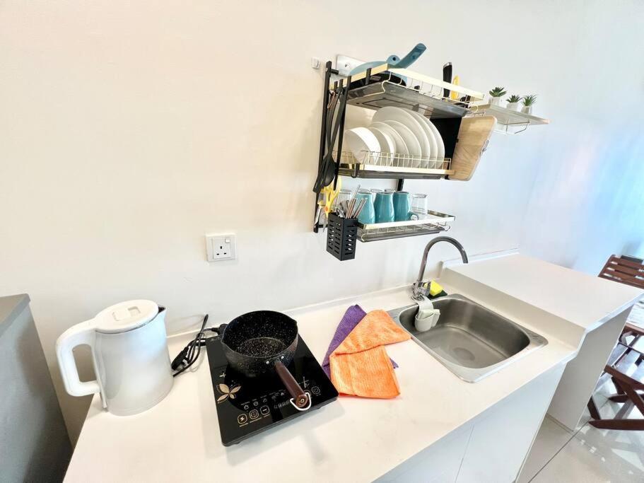 B Setia Alam 1-5 Pax Cozy Home Wifi&Tv Studio 3 Beds Trefoil Shah Alam Ngoại thất bức ảnh